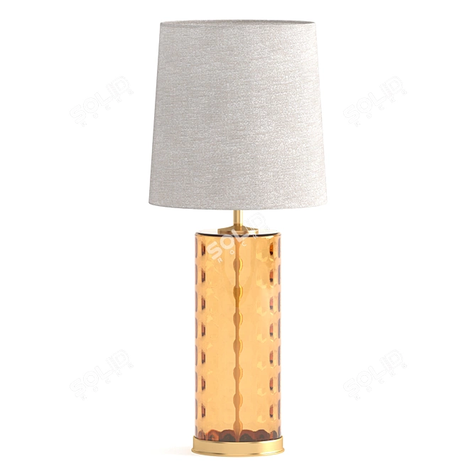 Elegant Halifax Table Lamp 3D model image 1