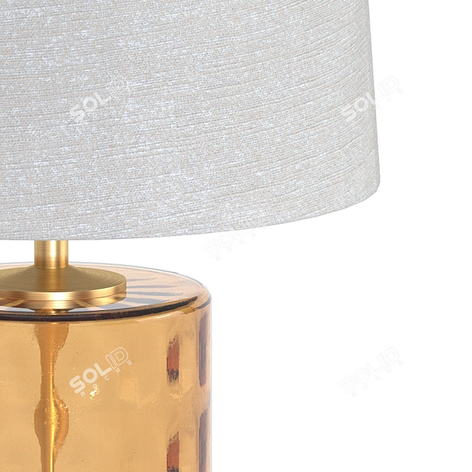 Elegant Halifax Table Lamp 3D model image 3