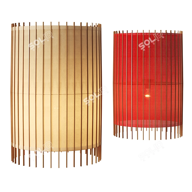 KOTORI KEL-3146 Floor Lamp 3D model image 1