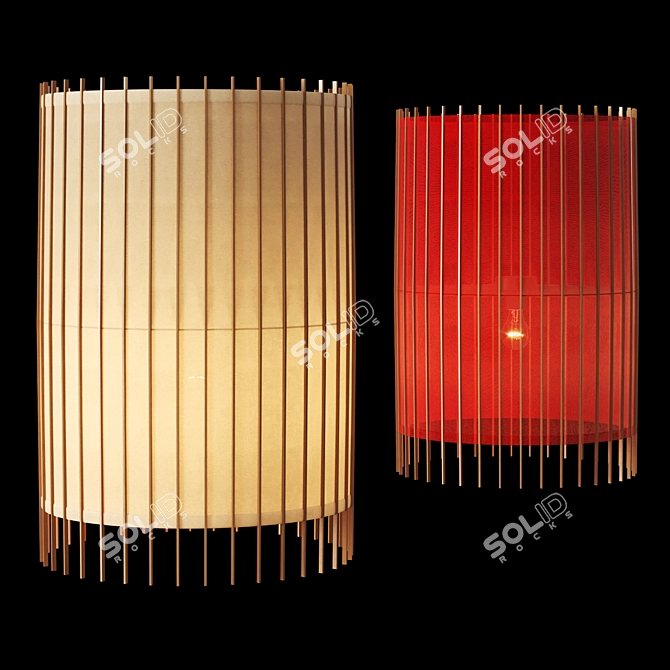 KOTORI KEL-3146 Floor Lamp 3D model image 2