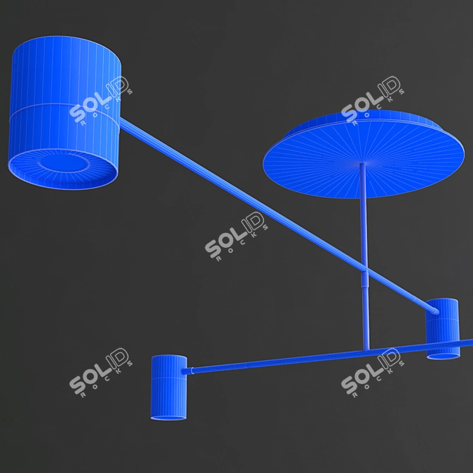  Modern Design Bitten Lamps 3D model image 4