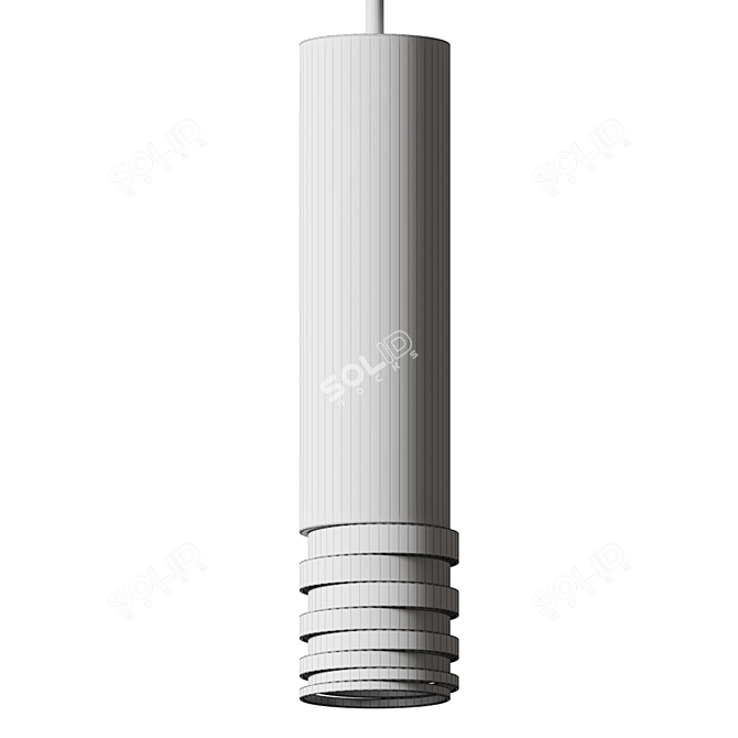 Modern Mini Pendant Light Fixture 3D model image 4