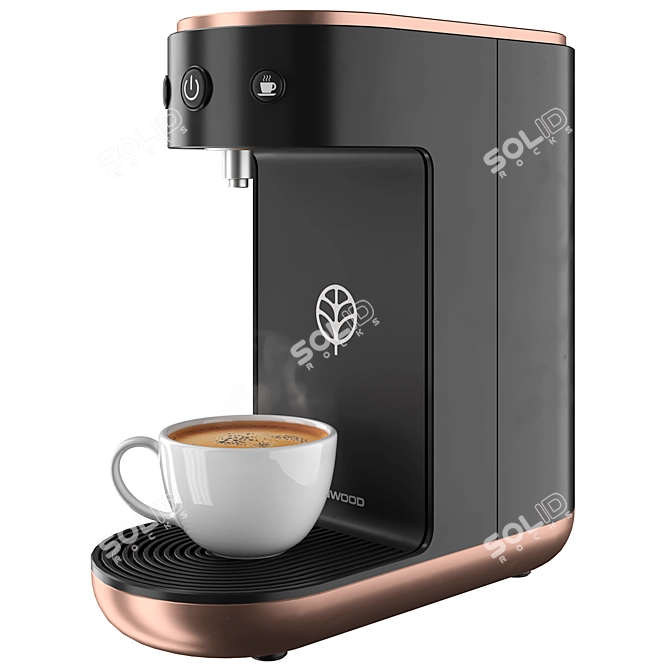 Kenwood Coffee Machine 3D Model 3D model image 1