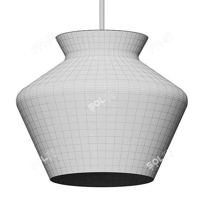 Modern Schoolhouse Pendant Lighting 3D model image 4