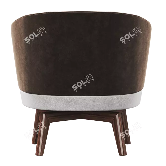 Modern Doyle Armchair Design 3D model image 5