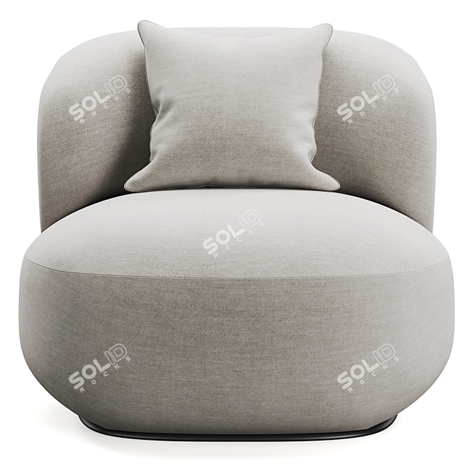 Elegant Patti Chair by OGOGO 3D model image 3