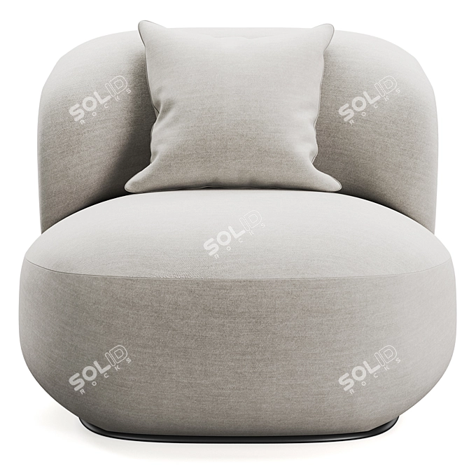 Elegant Patti Chair by OGOGO 3D model image 9