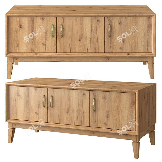 Modern TV Stand MK-68 462 3D model image 1