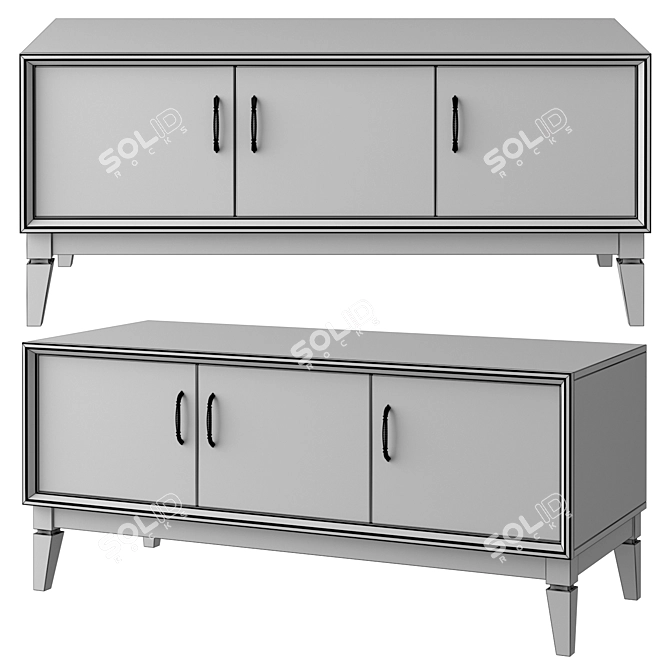 Modern TV Stand MK-68 462 3D model image 2