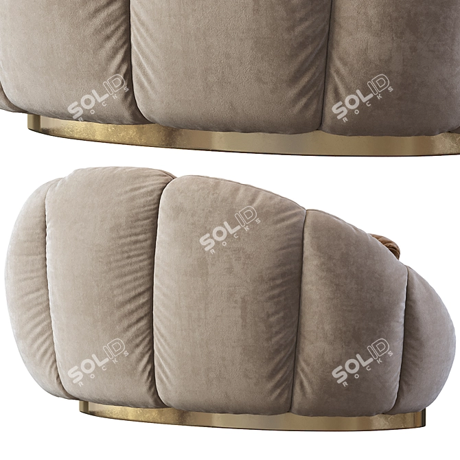 Modern Olympia Sofa in 2013 3D model image 2