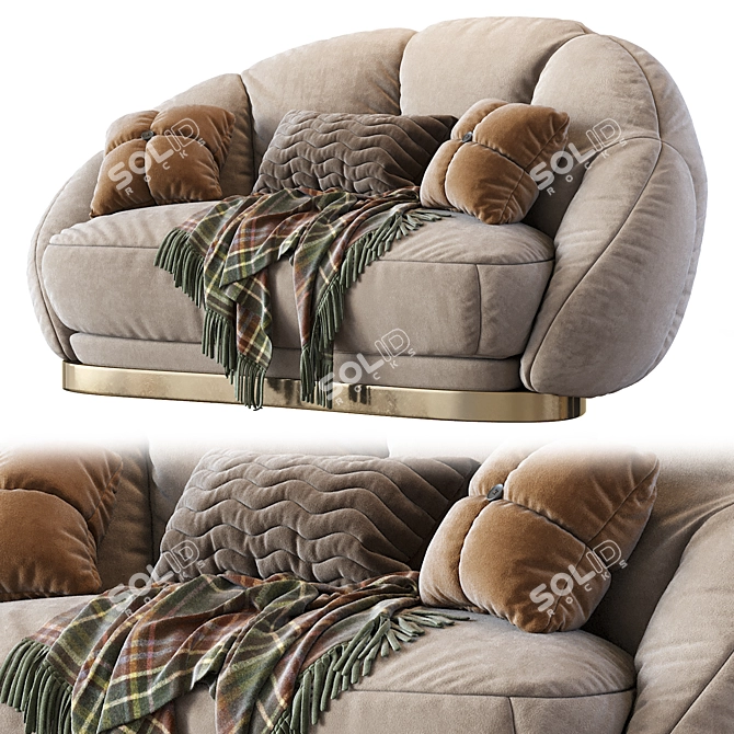 Modern Olympia Sofa in 2013 3D model image 4