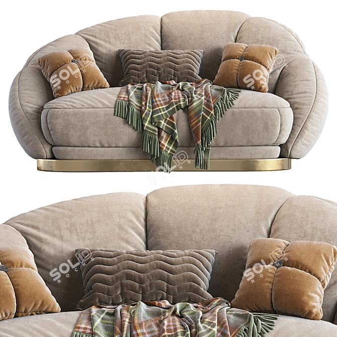 Modern Olympia Sofa in 2013 3D model image 6