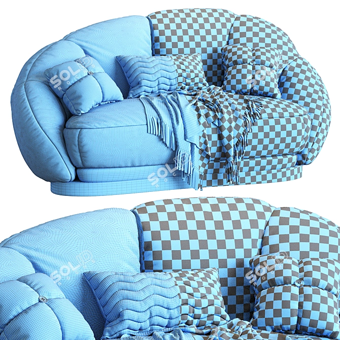 Modern Olympia Sofa in 2013 3D model image 7