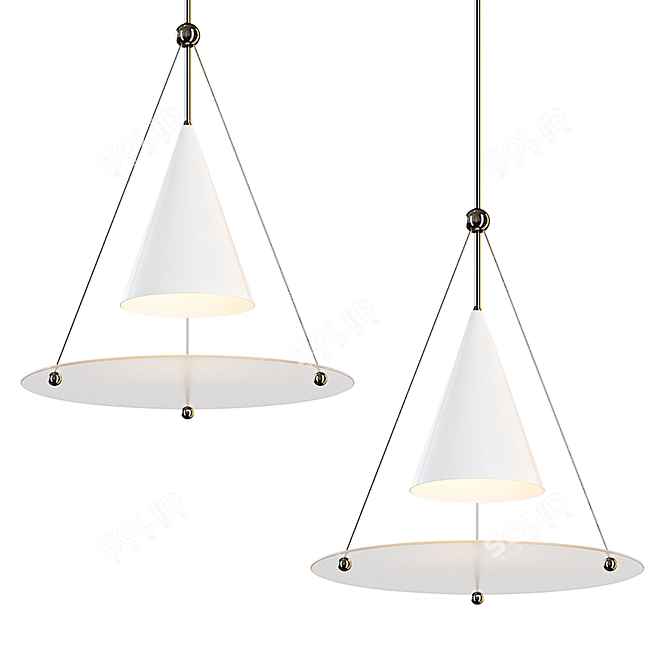 Ply Pendant Light Model | Lampatron 3D model image 1