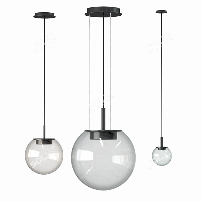 Orbis Brokis Pendant Light 3D model image 1