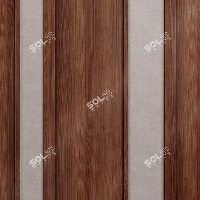 Beo Suede Wall Panels 3D model image 3