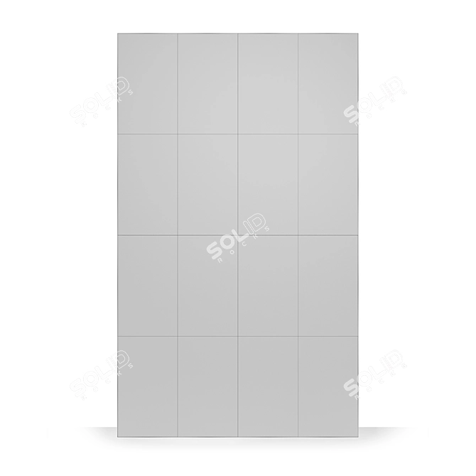 Huntsman Wall Panels MDF 3D model image 3