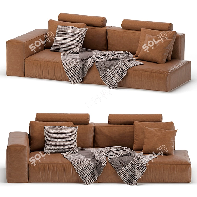 Boca Navi Modular Sofa 2013 3D model image 6