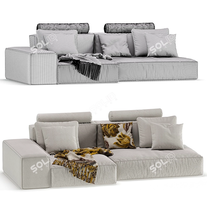 Boca Navi Modular Sofa 2013 3D model image 7