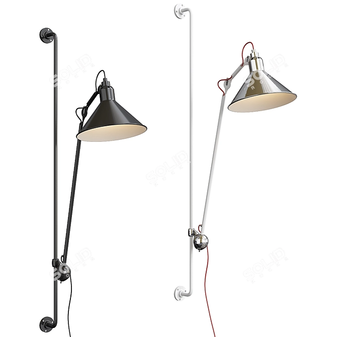 Isla Modern Design Lamp 3D model image 1