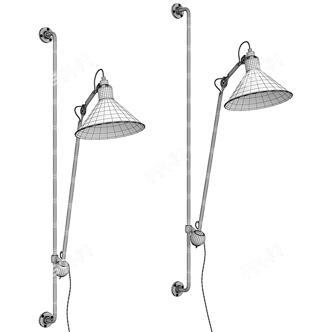 Isla Modern Design Lamp 3D model image 2