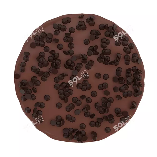 Decadent Espresso Cheesecake Delight 3D model image 3