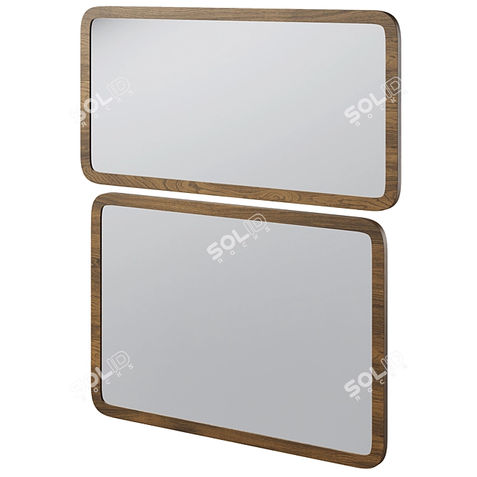 Cosmo Tara & Bob Mirrors 3D model image 1