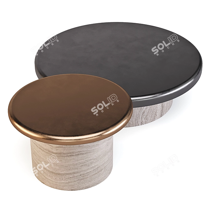 `Enne Suspence Marble Coffee Table` 3D model image 2