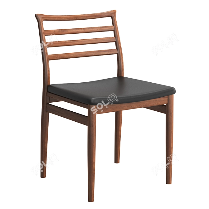 Danesa Chair: Elegant Scandinavian Design 3D model image 1