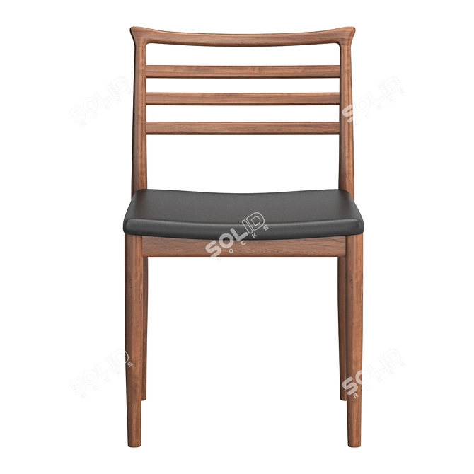 Danesa Chair: Elegant Scandinavian Design 3D model image 2