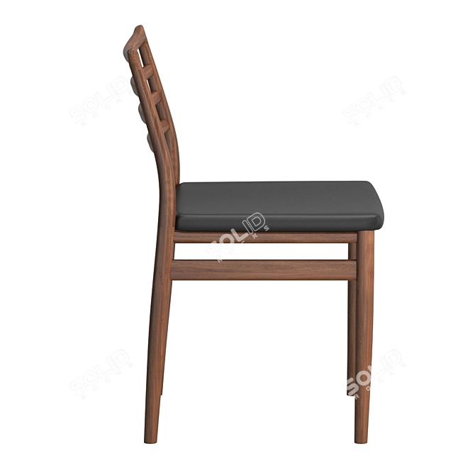 Danesa Chair: Elegant Scandinavian Design 3D model image 3