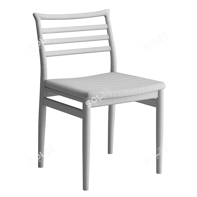 Danesa Chair: Elegant Scandinavian Design 3D model image 5