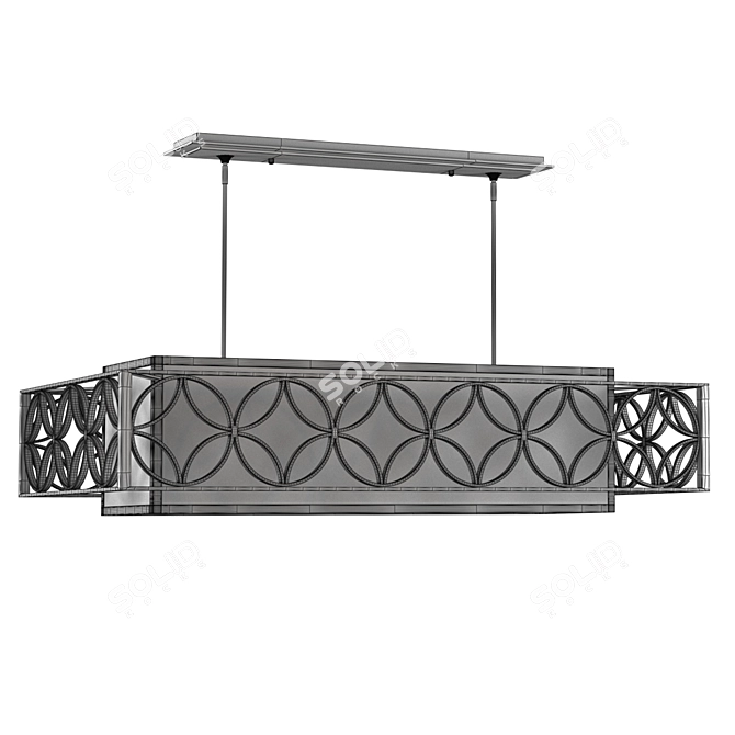 Feiss FE-REMY-P-A Chandelier Lighting 3D model image 2