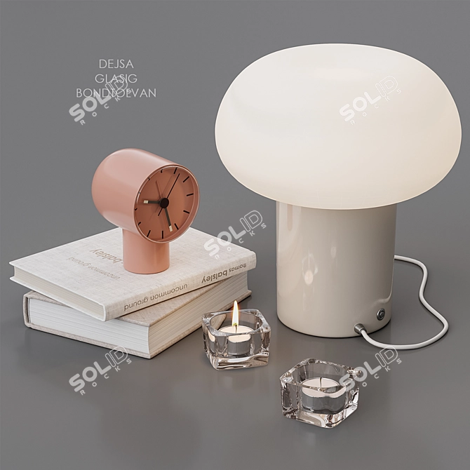 Scandinavian Decor Set 3D model image 2