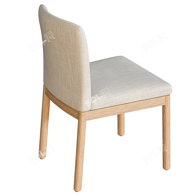 Hargrove Dining Chair 3D Model 3D model image 4