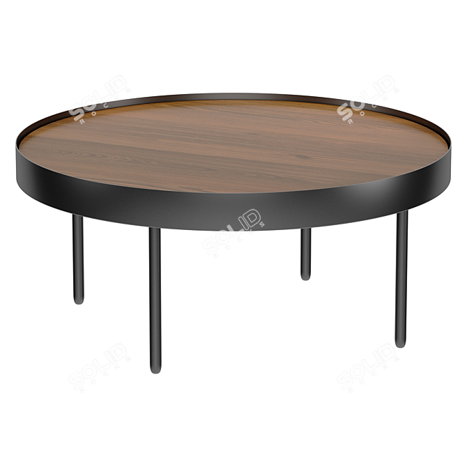 Modern Coffee Table Lago 3D model image 1