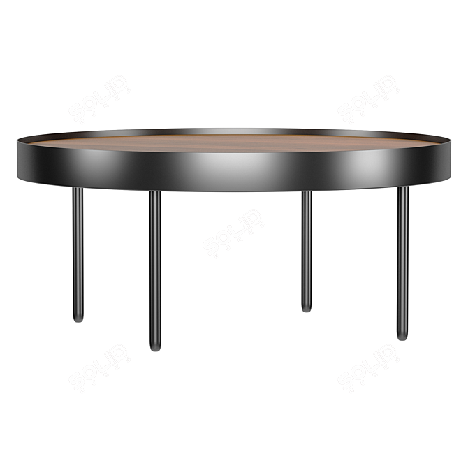 Modern Coffee Table Lago 3D model image 2