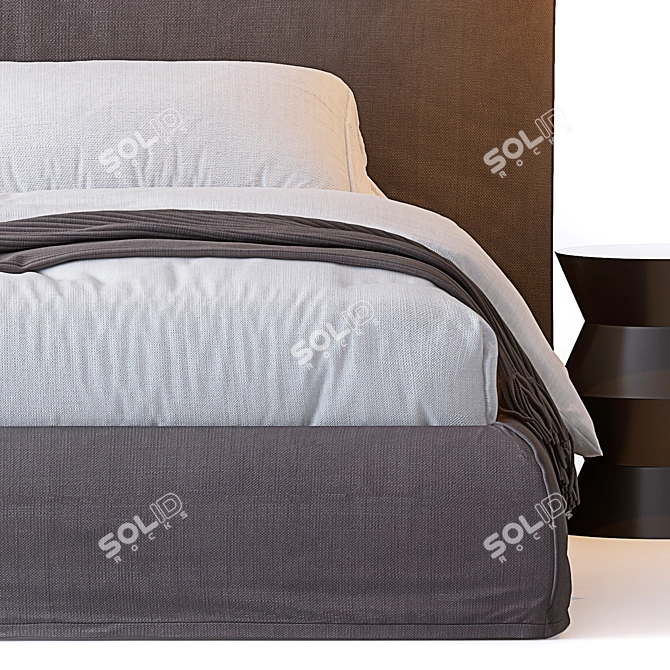 Piumotto Bed by Pianca 3D model image 3