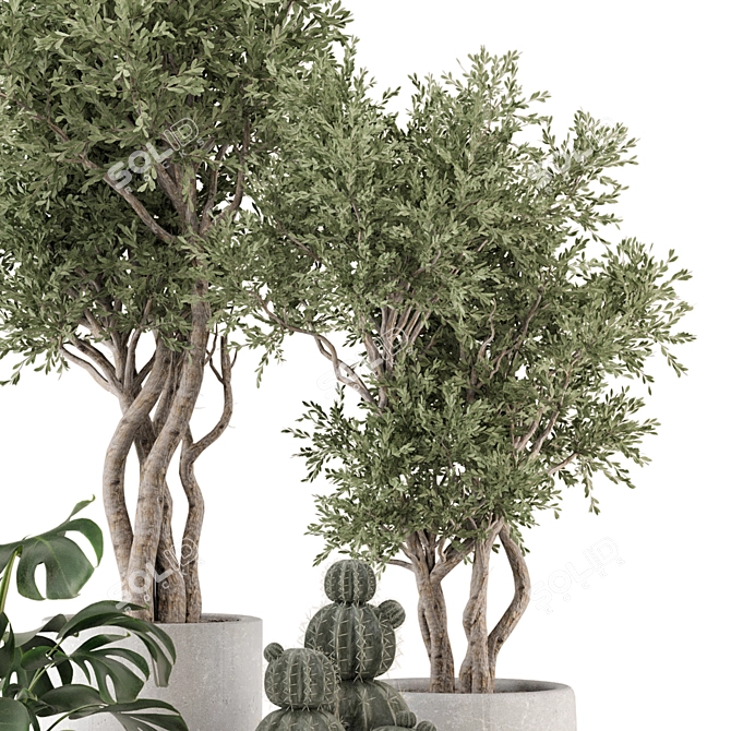 Ferm Living Bau Indoor Plant 3D model image 3