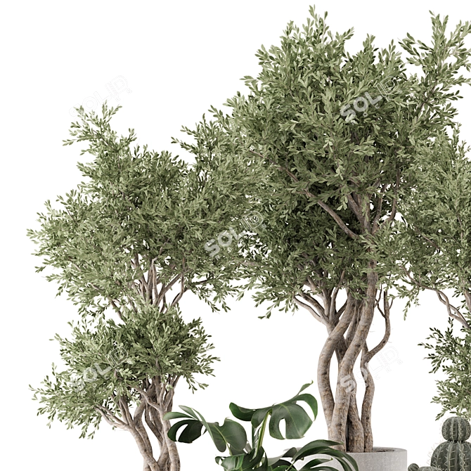 Ferm Living Bau Indoor Plant 3D model image 4