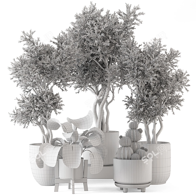 Ferm Living Bau Indoor Plant 3D model image 7