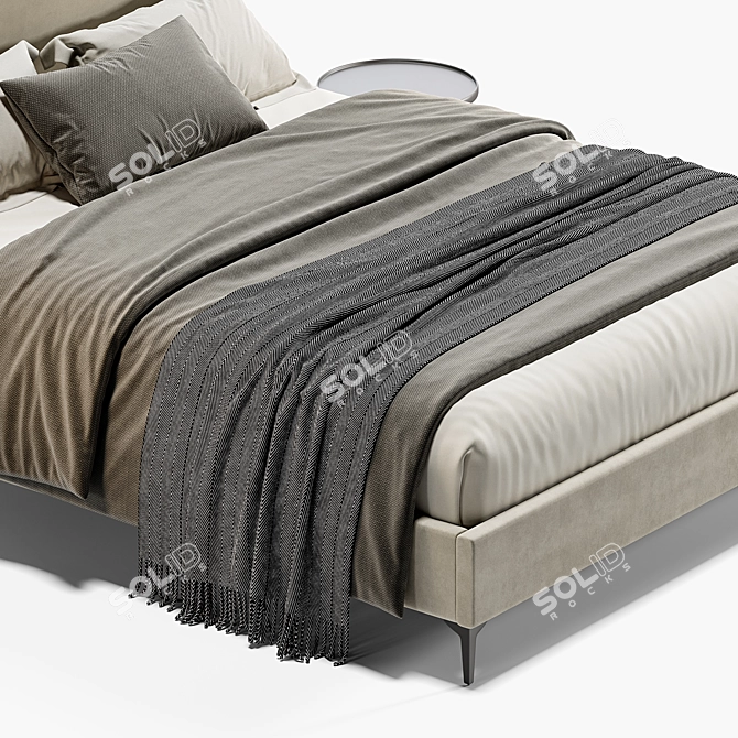Emmett Bed 3D Model Download 3D model image 3