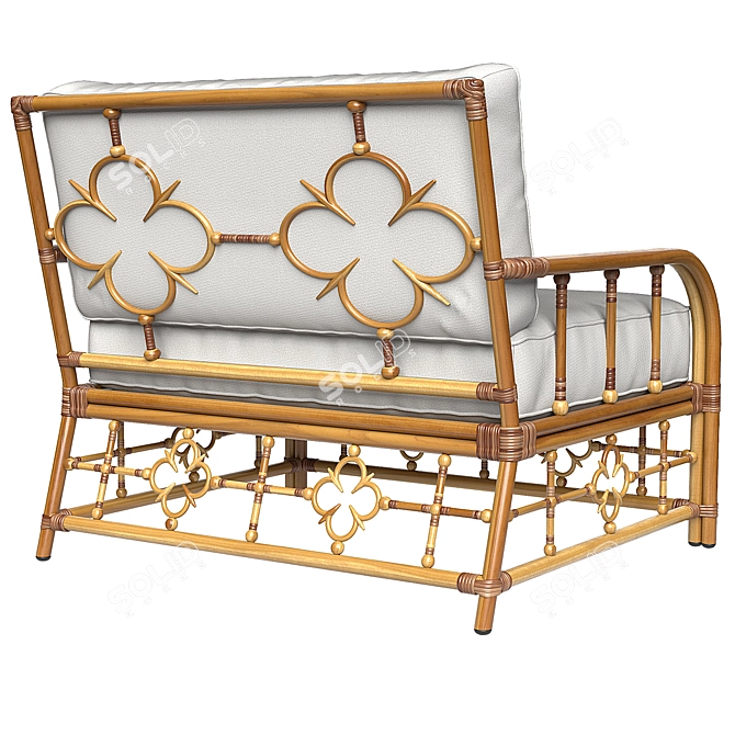 Mimi Hug Chair 3D Model 3D model image 2