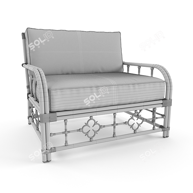 Mimi Hug Chair 3D Model 3D model image 3