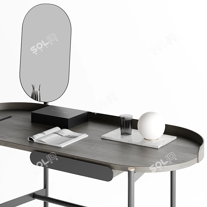 Calligaris Madame Vanity Set 3D model image 2