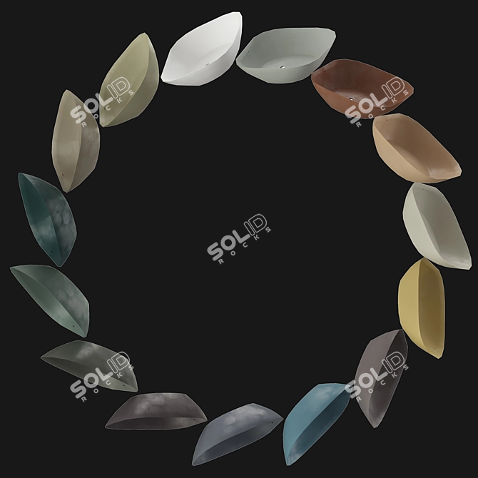 Inbani Forma Bathtub Set 3D model image 7