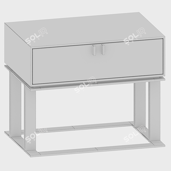 Modern Brisbane Bedside Table: Frato 3D model image 3