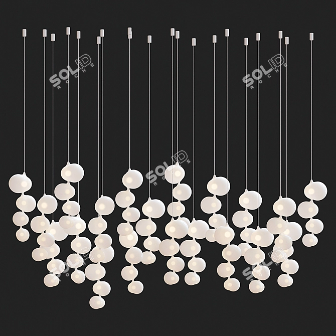 Serendipity 20 Suspension Lamps 3D model image 1