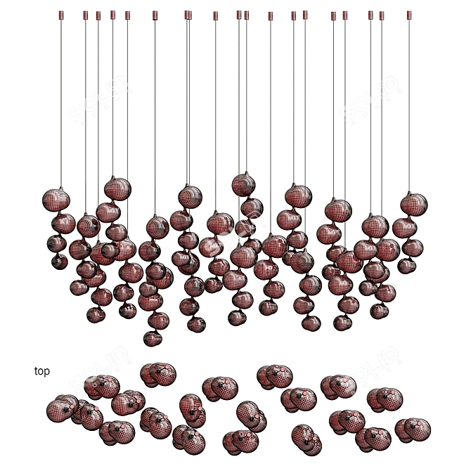  Serendipity 20 Suspension Lamps 3D model image 3