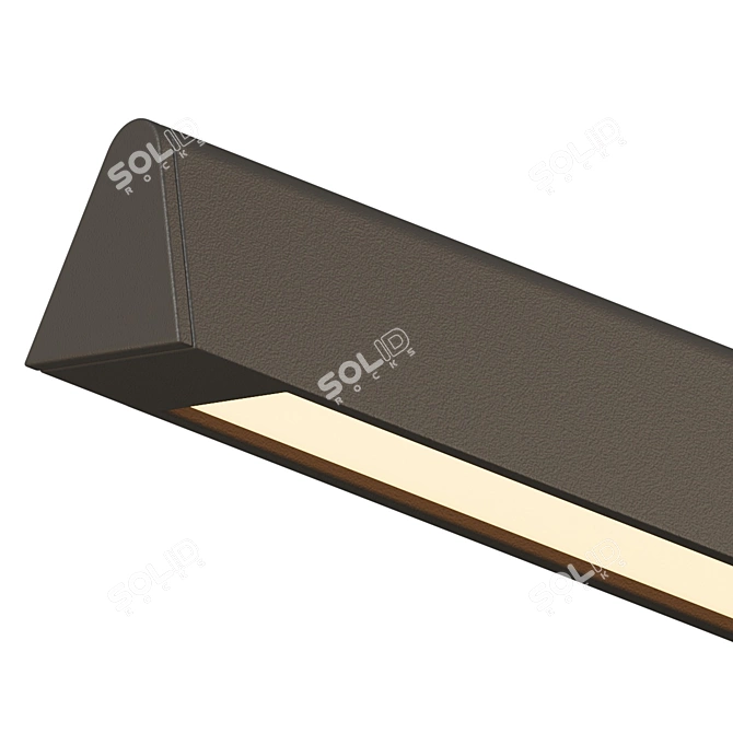 Modern Art LED Picture Light 3D model image 3